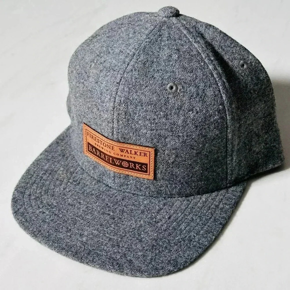 Firestone Walker Other - Firestone Walker Brewing Barrelworks Wool Blend Hat / Cap - Leather Adjustable
